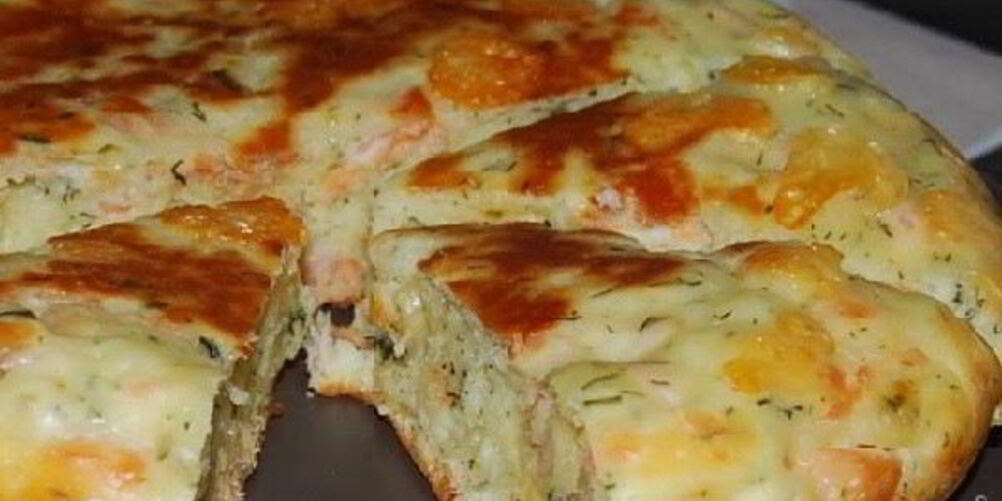 Рецепт пирога с семгой в мультиварке