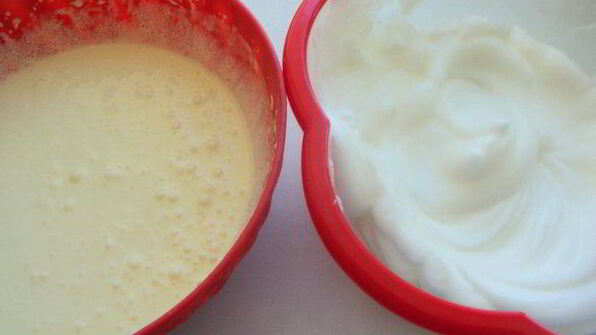 пирог с яблоками и меренгой