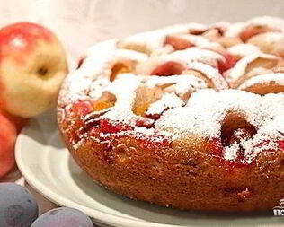 Пирог в мультиварке на сметане