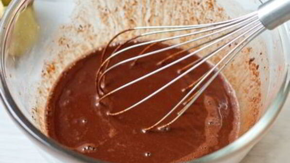 шоколадно-кофейный пирог со сметанным кремом