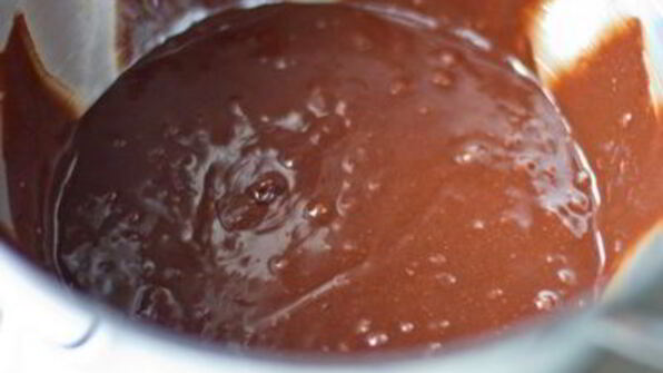 шоколадно-кофейный пирог со сметанным кремом