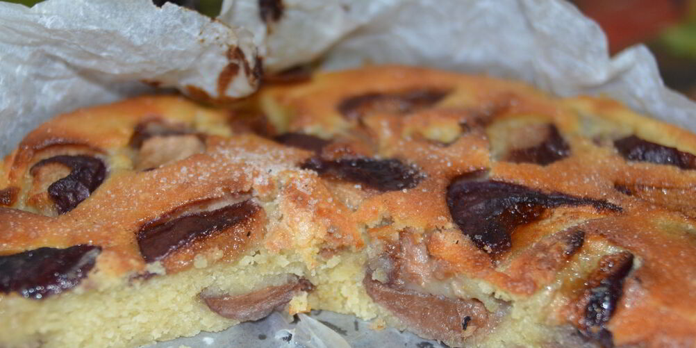 Рецепт сладкого пирога с нектаринами