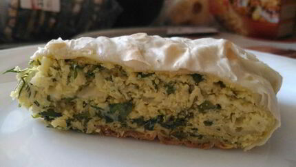 Сырный пирог в мультиварке