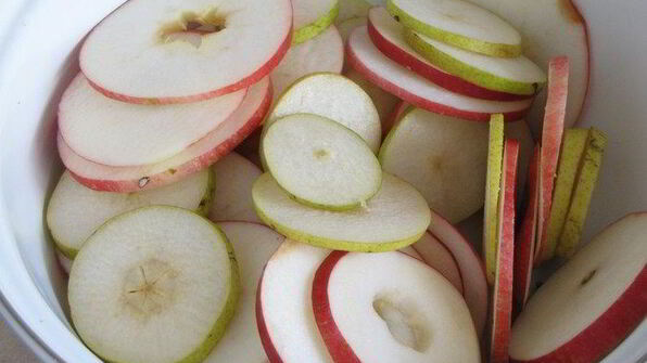 яблочно-грушевый пирог