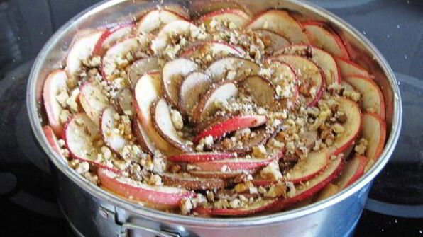 яблочно-грушевый пирог