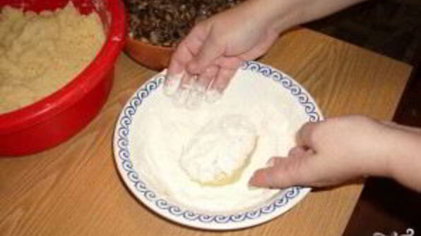 картофельные пирожки с грибами