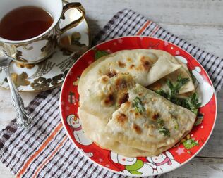 Кутабы с мясом