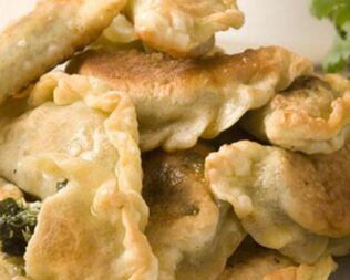 Кутабы с зеленью