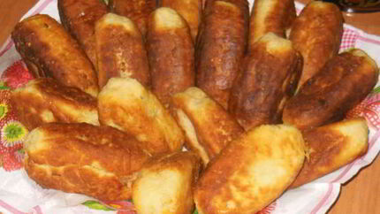 Пирожки из сырного теста