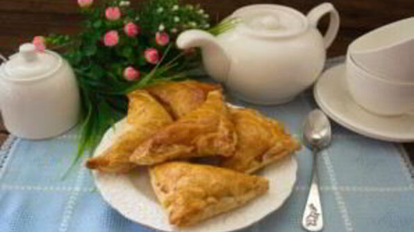 пирожки с белыми грибами