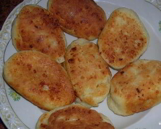 Пирожки с капустой из творожного теста