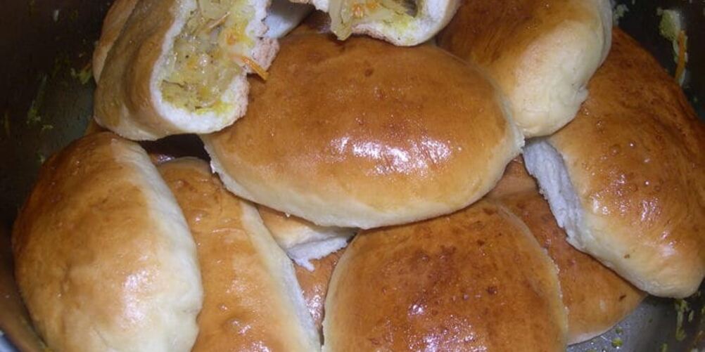Рецепт пирожков с капустой