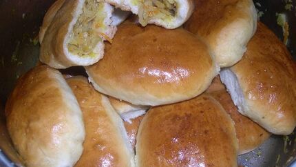 Пирожки с капустой