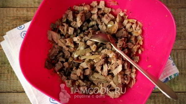 пирожки с мясом в духовке