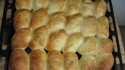 Пирожки с рисом и грибами