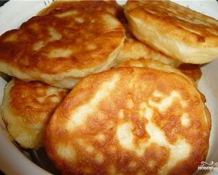 Пирожки с яблоками жареные