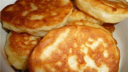 Пирожки с яблоками жареные