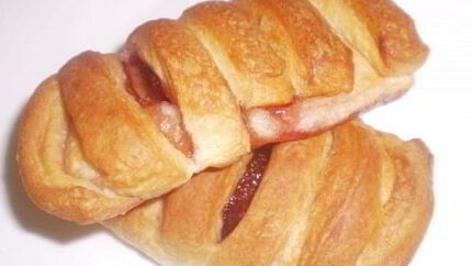 Пирожки слоеные с вареньем