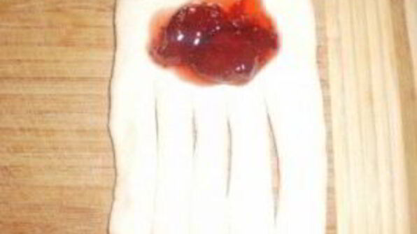 пирожки слоеные с вареньем