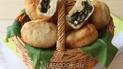 Пирожки со щавлем