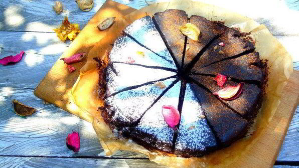 безглютеновый брауни с бананом