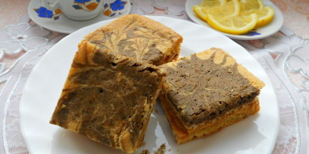 Рецепт бисквитных пирожных с заварным кофейным кремом