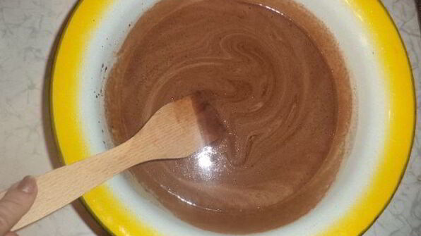 брауни с арахисом