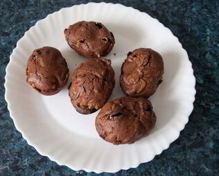 Брауни-яйцо