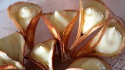 Быстрые пирожные с заварным кремом