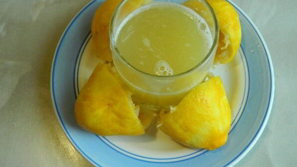 лимонные пирожные с меренгой