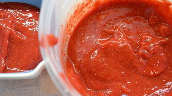 пирожное клубничный рассвет