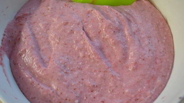 пирожное клубничный рассвет