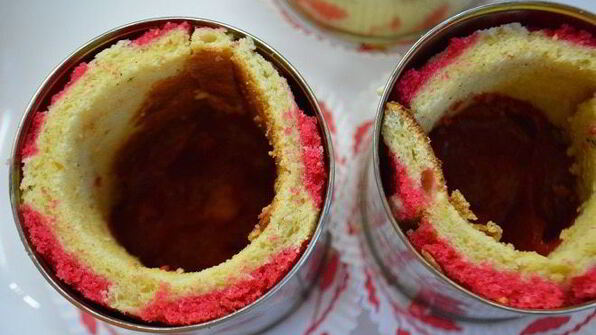 пирожное клубничный рассвет