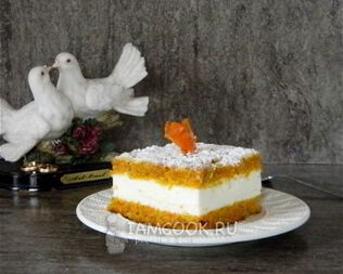 Пирожное Любовь-морковь