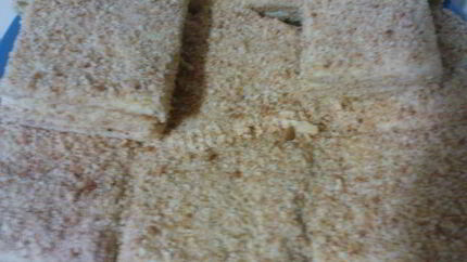 Пирожное с творожным суфле