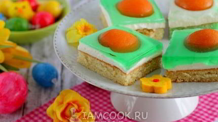 Пирожные Глазунья