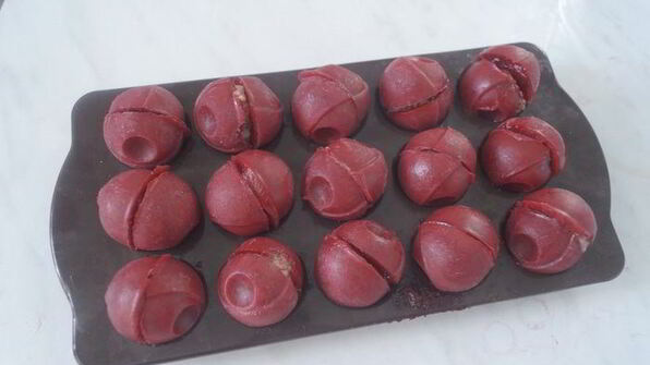 пирожные шу с вишневым сюрпризом