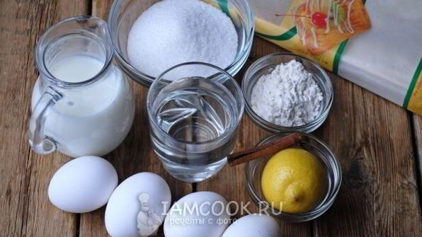 португальское пирожное паштейш с заварным кремом