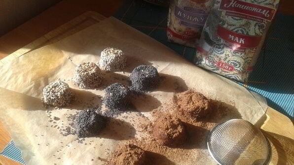 постные пирожные из красной чечевицы