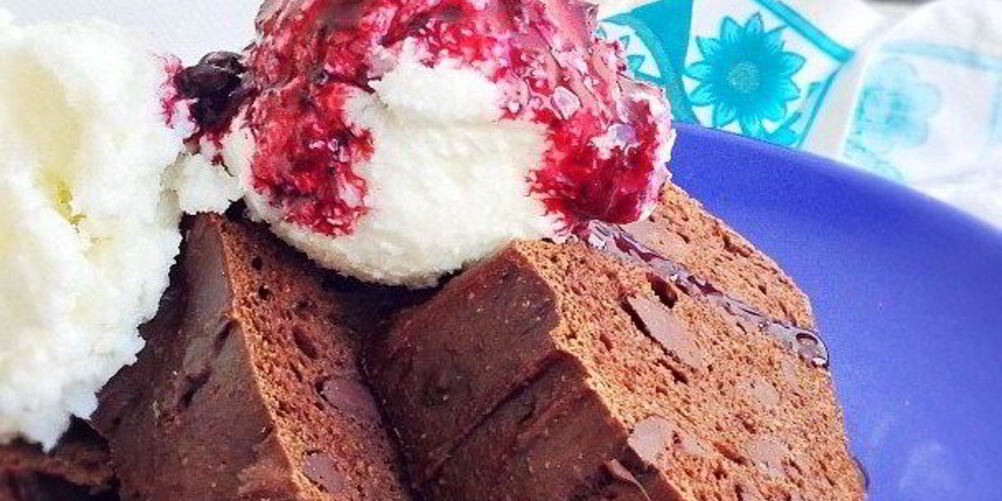 Рецепт протеинового брауни с авокадо