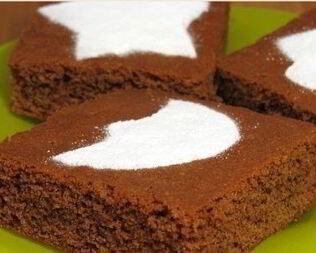 Шоколадное пирожное