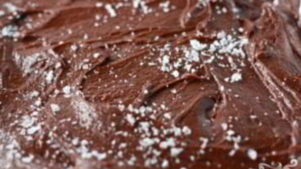 шоколадные пирожные с солью