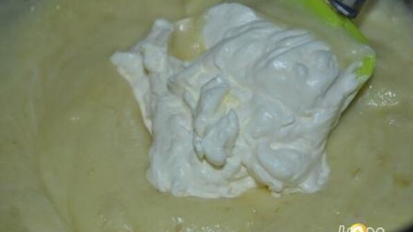 швейцарские заварные пирожные с яблочным кремом