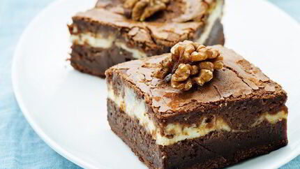 Соленые ореховые брауни