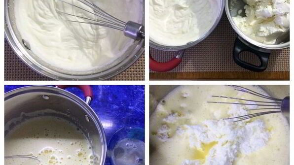 торт-пирожное с клубникой и смородиной