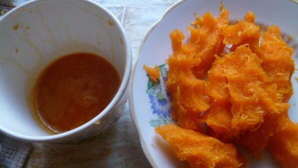 тыквенные пирожные с сахарной глазурью