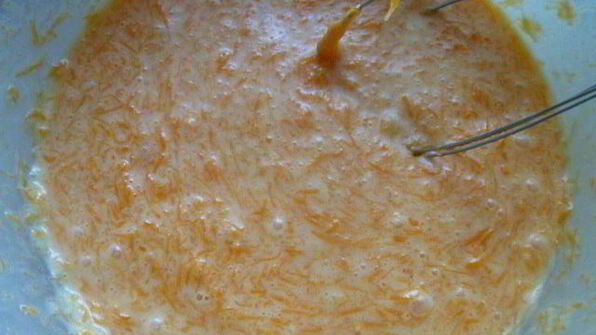 тыквенные пирожные с сахарной глазурью