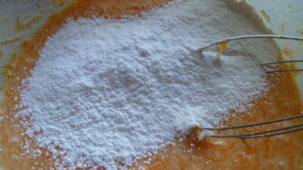 тыквенные пирожные с сахарной глазурью