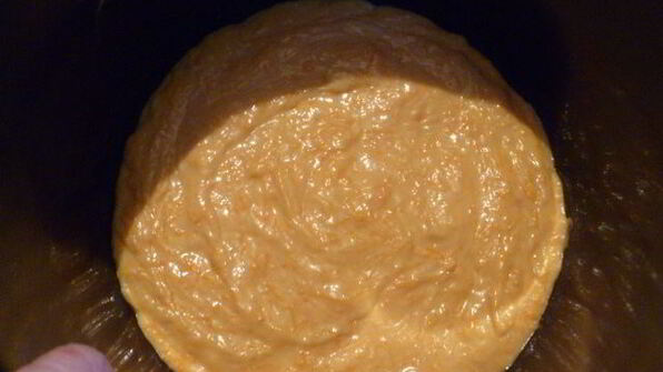 тыквенные пирожные с сахарной глазурью