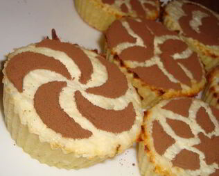 Живописное пирожное